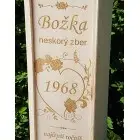 Drevený darčekový obal na víno