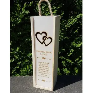 Geschenk für das frisch vermählte Paar - Herzen