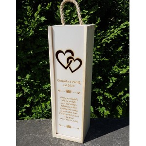 Gift for newlyweds - hearts