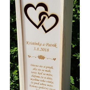 Gift for newlyweds - hearts 2