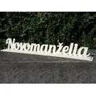 Wedding stand Newlyweds