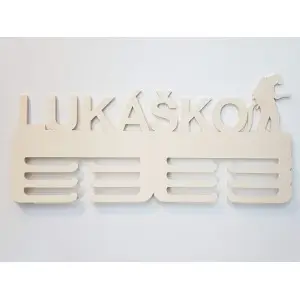 Držiak na medaily s menom hasič 45cm 2