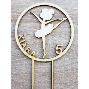 Wooden ballet dancer stick 15cm