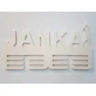 Vešiak na medaile s menom basketbal