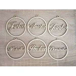 Name in snowflake 16cm price per piece 2