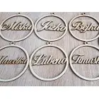 Name on a snowflake 16cm price per piece