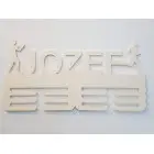 Vešiak na medaily s menom box a beh 45cm