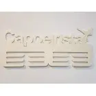 Vešiak na medaily s menom capoeira 45cm