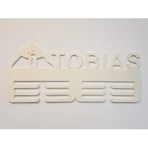 Medal holder with the name wrestling 45cm 2