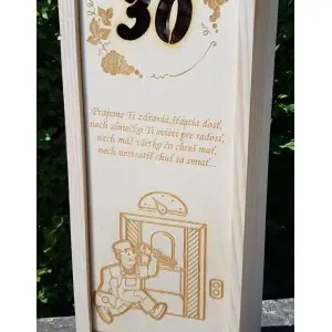 Drevený obal opravár výťahov 2