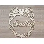 Hochzeitsschild 25x30cm