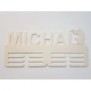 Vešiak na medaily s menom paintball 45cm 2