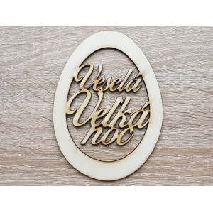 Osterei mit einer Breite von 15 cm