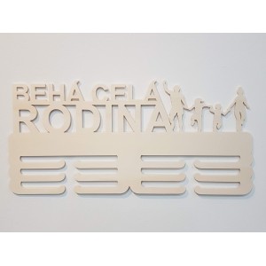 Wooden medal holder suitable for the whole family 45cm 2