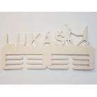 Vešiak na medaily s menom spoločenský tanec 45cm