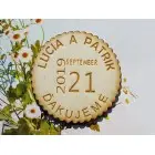 Hochzeitsmagnete geriffelter Kreis 55x55x3mm