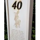 Drevená vínová krabica poľovník