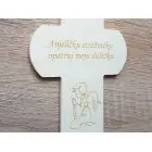 Drevený krížik s modlitbou 130x90mm