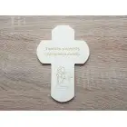 Holzkreuz mit Gebet 130x90mm