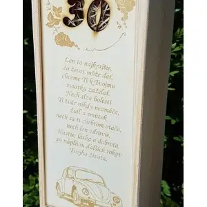 Engraved wine box Volkswagen Beetle 2