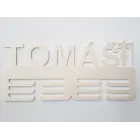 Drevený vešiak na medaily s menom Street workout 45cm