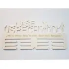 Wooden medal holder "Our achievements" 45cm family