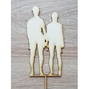 Wooden piton for climbers 15cm