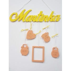 5 pendant accessories named yellow-orange