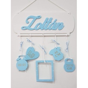 Wooden letters on the wall, height 20 cm - MATEJ | LYMFY.sk | Children's wooden products