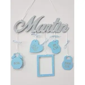 5 pendant accessories with the name color grey-blue