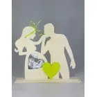 Ich bin ein Bilderrahmen im Format 25x29 cm