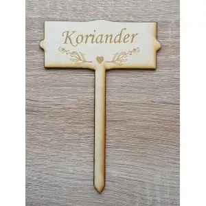 Einschlag in Kräuter Koriander