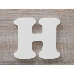 The letter H