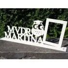 Graduation gift - Mvdr. stand with a custom name