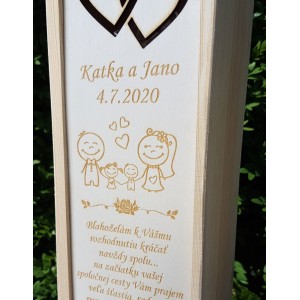 Hochzeitsverpackung-Familie 2