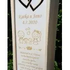 Hochzeitsverpackung-Familie