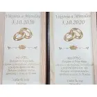 Hochzeit Dankeschön für Eltern Wein Holzverpackung