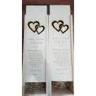 Thank you gift for parents wine wooden case