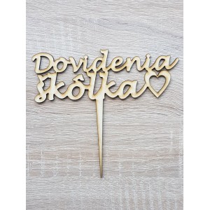 Holzpflock zum Abschied vom Kindergarten 15cm