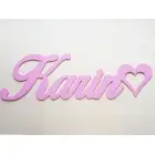 Wooden name for wall width 80cm - Mark