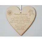 Wooden board 17cm - Christmas recipe