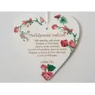 Thank you mom hanging sign 17cm
