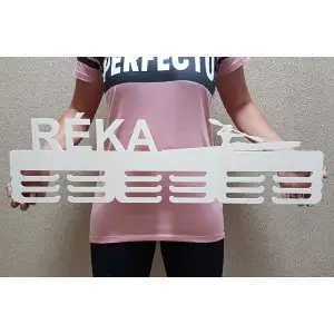 80cm wooden medal hanger without engraving - Réka