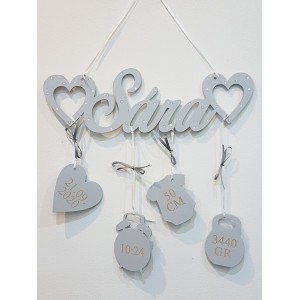 Geschenk für die Liebste mit Namen und Details Sarah