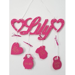 Geschenk für die Kleinen mit Namen und Details Lily