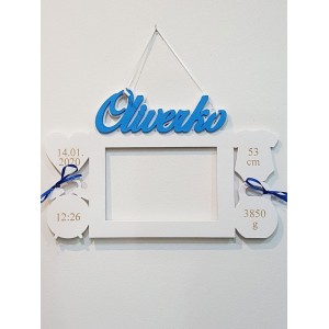 Custom wooden picture frame