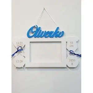 Custom wooden picture frame