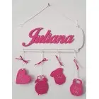 Meno pre dievčatko na tabuľke s údajmi o narodení Juliana