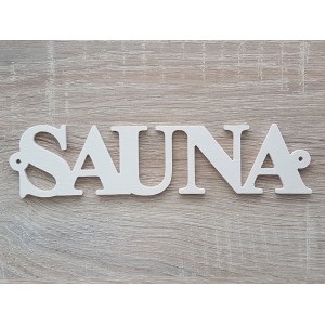Label Sauna 20cm milled 2 with holes