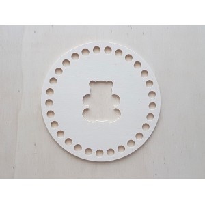 Holzboden Kreis 15 cm Durchmesser